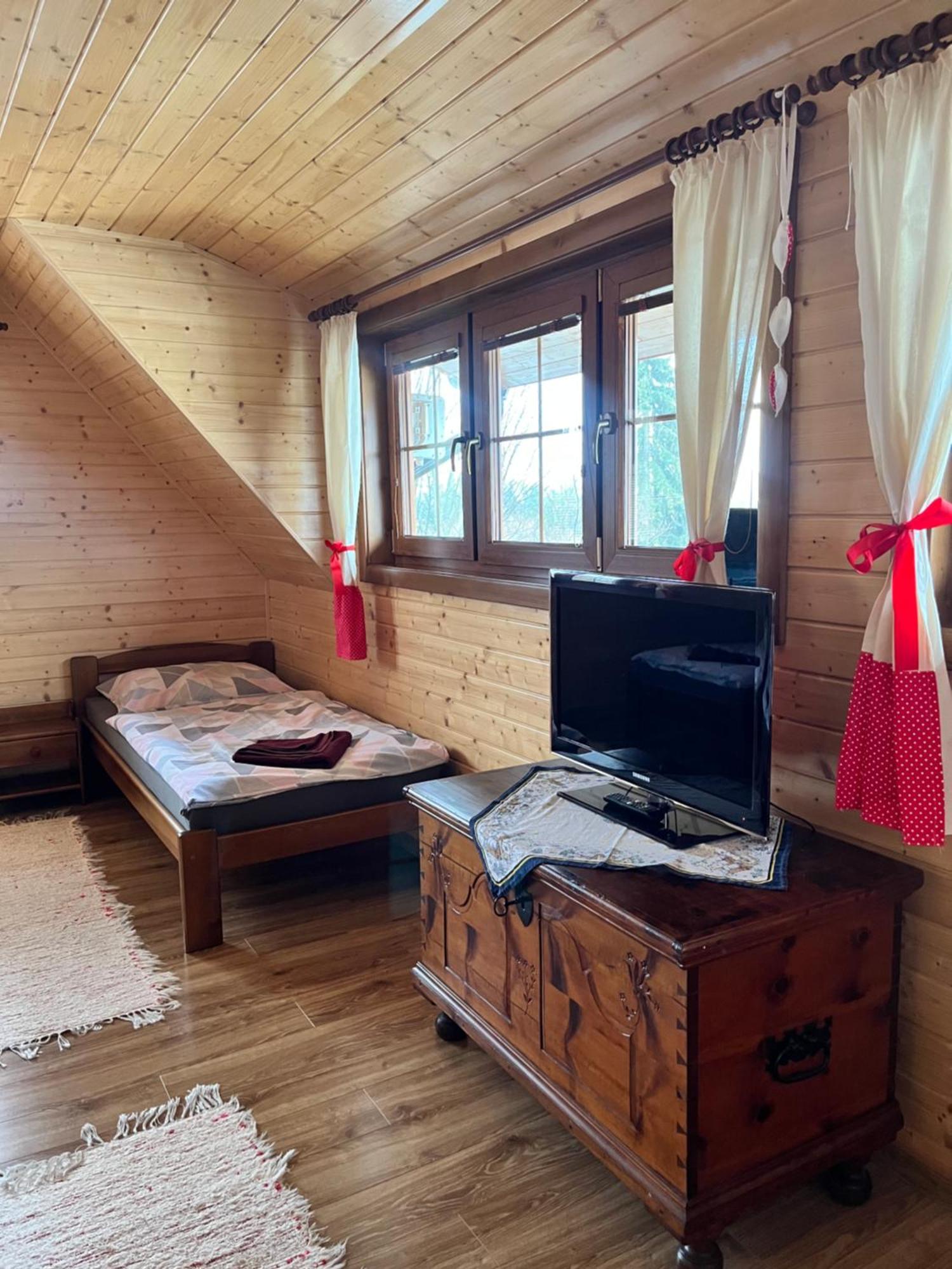Drevenica U Mateja Fajku Villa ปรีบิลีนา ภายนอก รูปภาพ